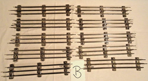 Märklin schiene gerade - 10, x