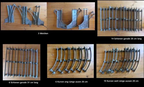 Spur teile weichen - 3,